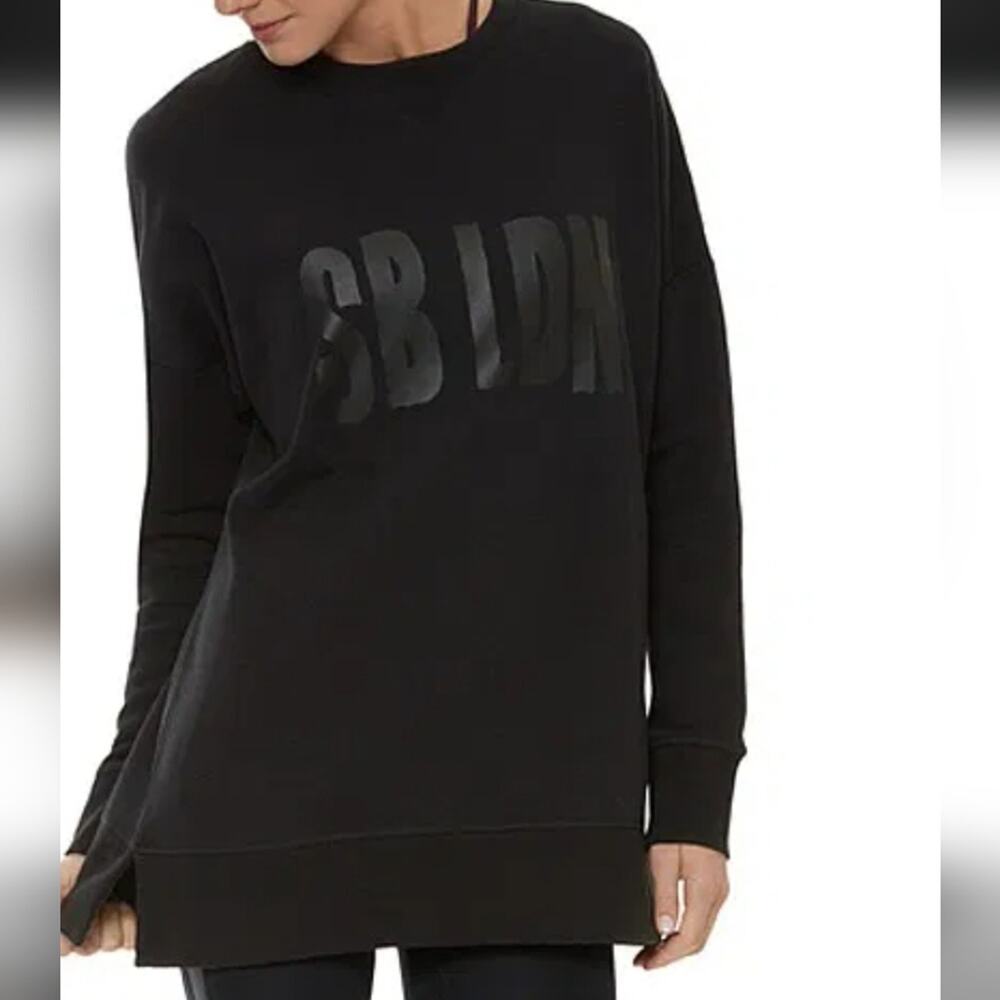 Sweaty Betty Women's Black Pullover Sweatshirt in Excellent condition Size Med
